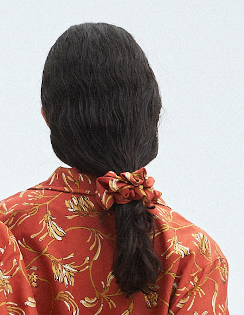 The Essential Printed Scrunchie